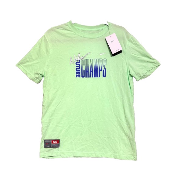 Nike Other - Nike Future Champs T-Shirt Youth XL Green Dri-FIT Short Sleeve Unisex NWT